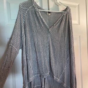 Free People Open-back Long Sleeve